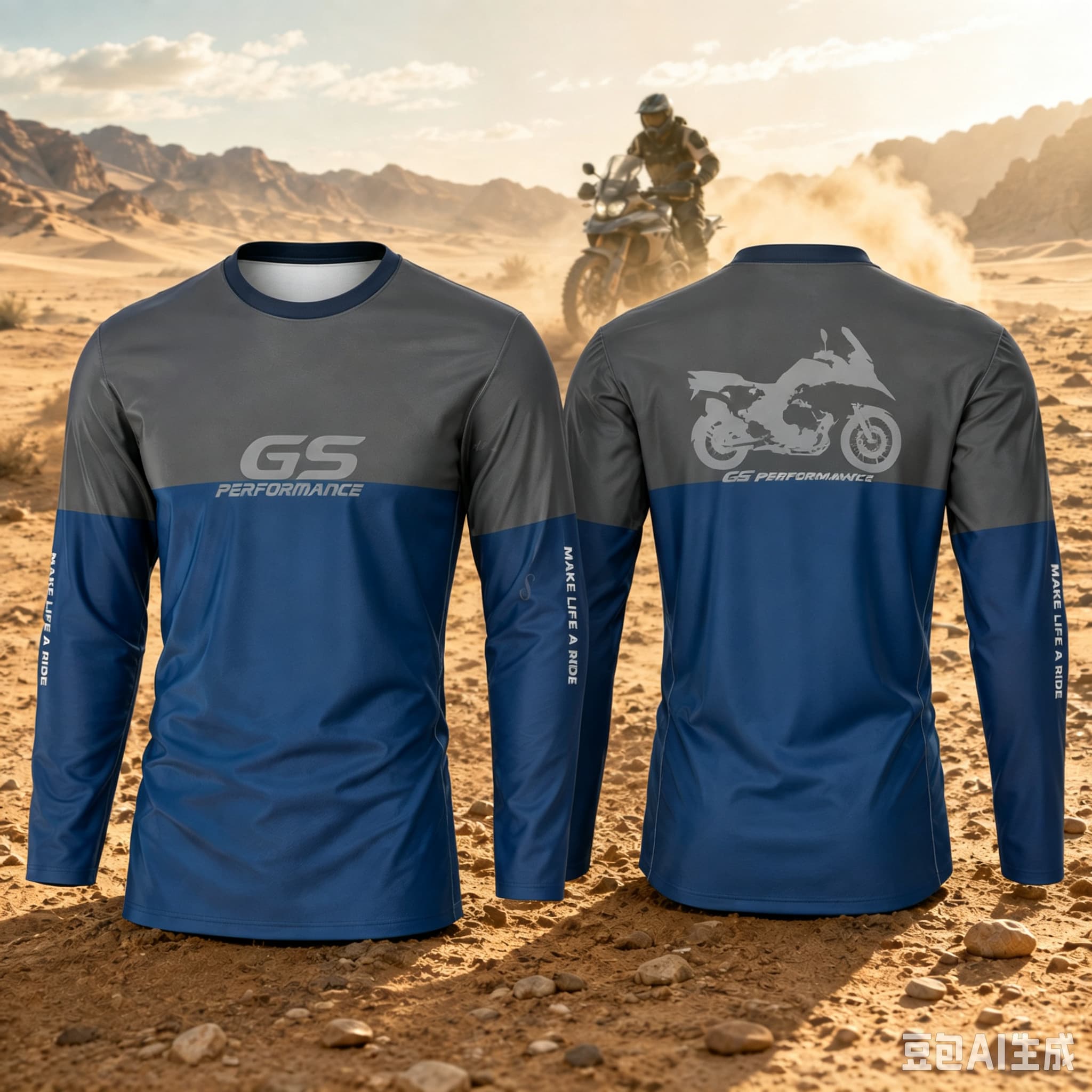 Outdoor Adventure Wear - Motorrad GS Adventure Motorcycle Long Sleeve