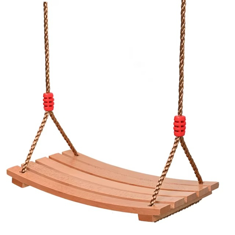 Outdoor Adventure Educator - Outdoor Indoor Wooden Hanging Tree Swing