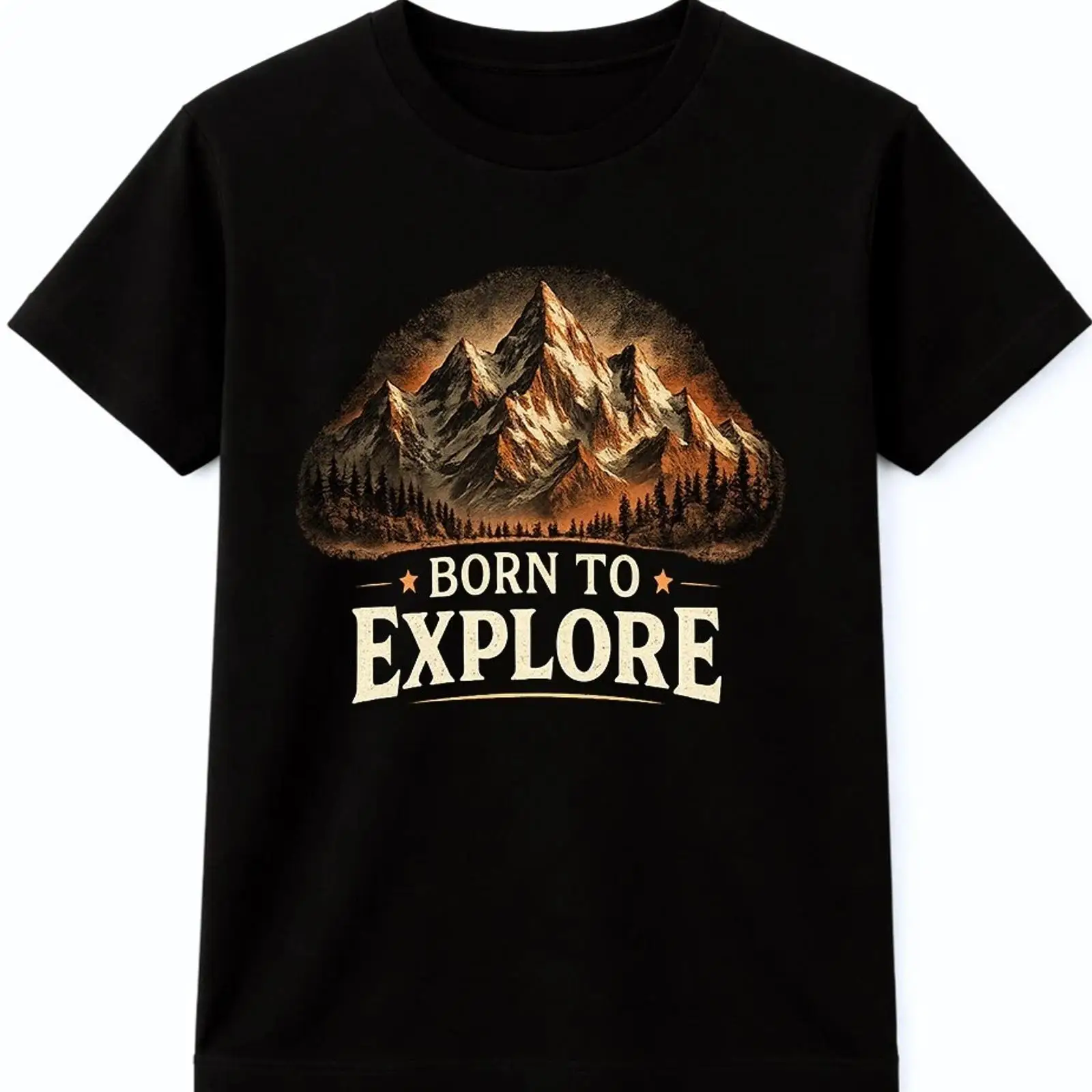 Outdoor Adventure Wear - Adventure T Shirt Born To Explore