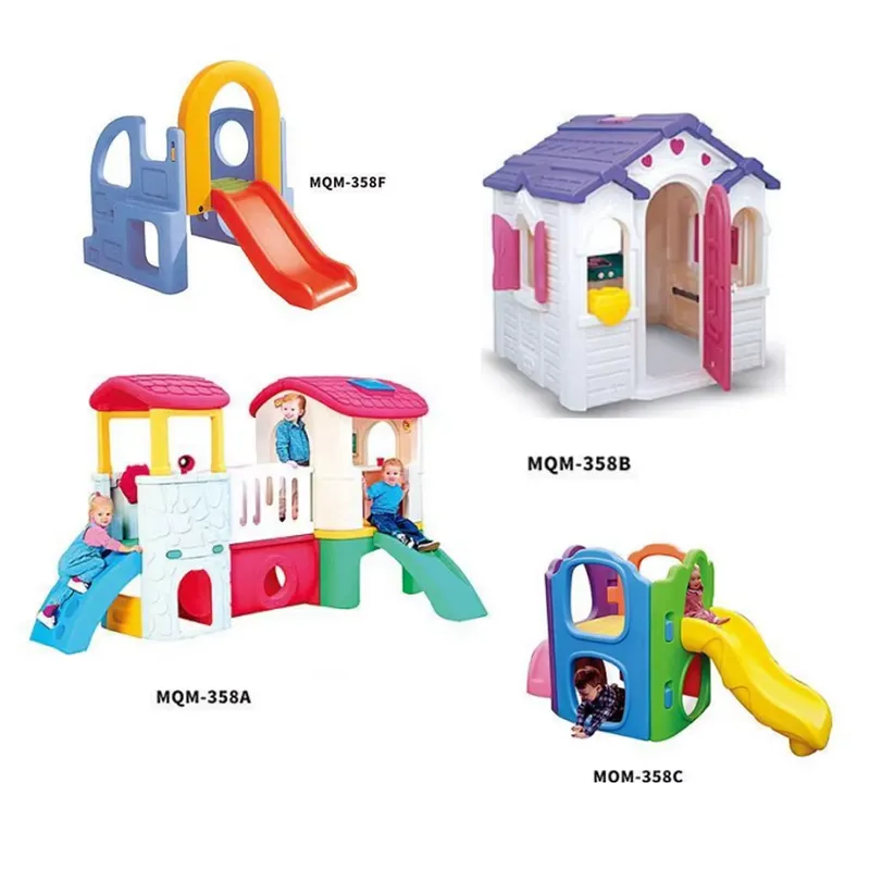 Outdoor Adventure Educator - Kids Playhouse Slide Series Multiple Material