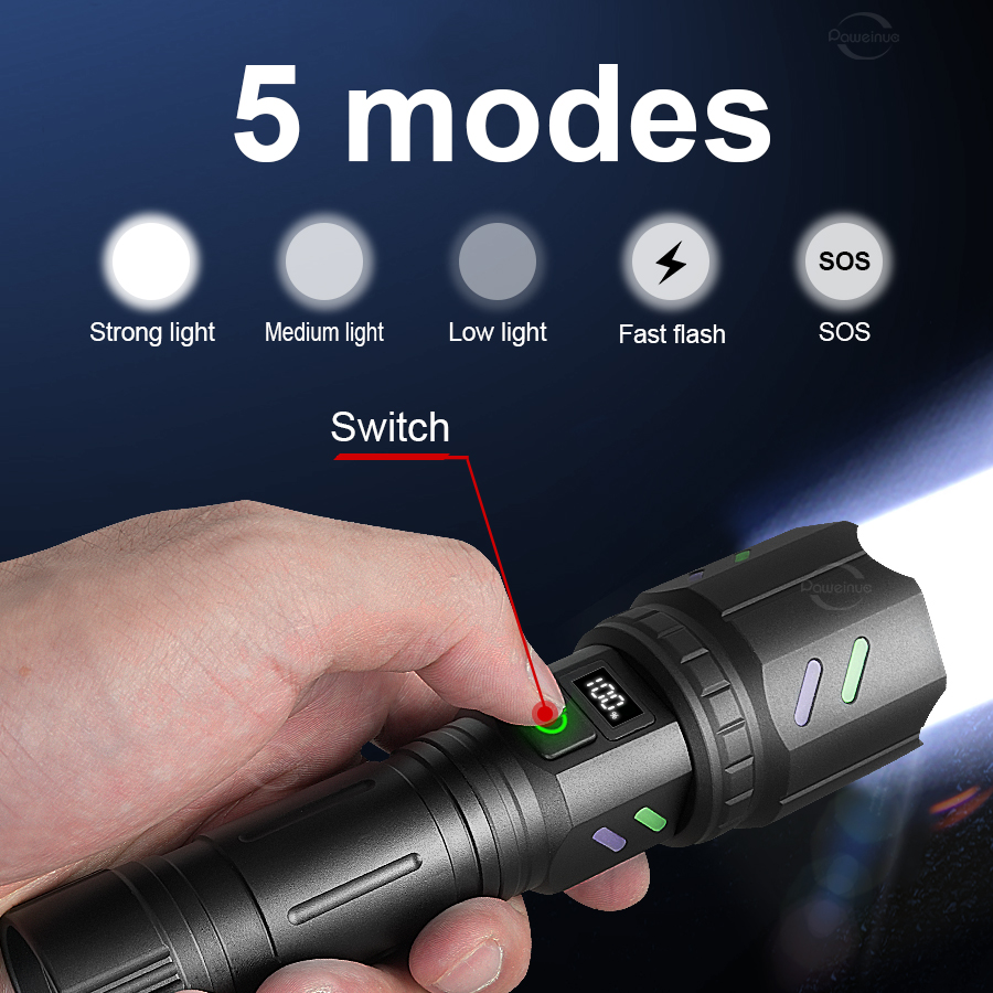 1000000LM Tactical Firestarter - Outdoor Adventure Inc ulasan dan harga