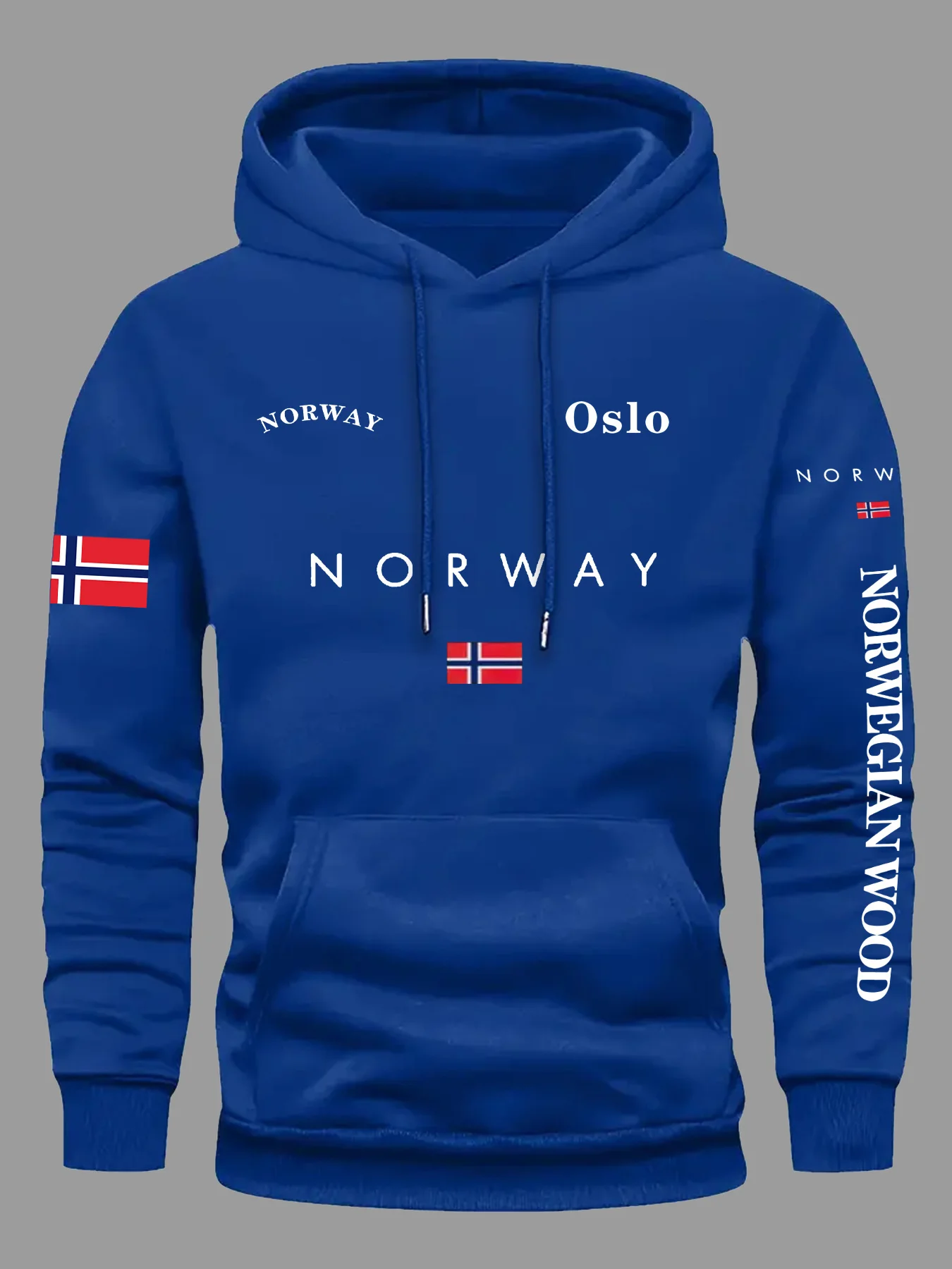 NORWAY Flag Hoodies Men Women  - Outdoor Adventures Clothing ulasan dan harga