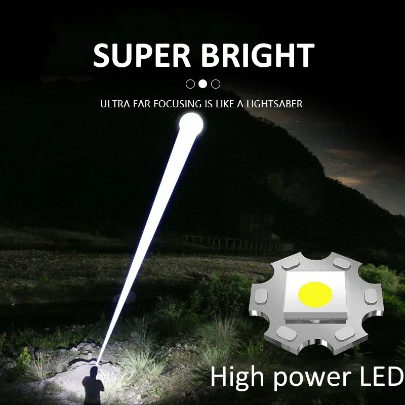 900000LM Powerful LED Flashlig - Outdoor Adventure Inc ulasan dan harga