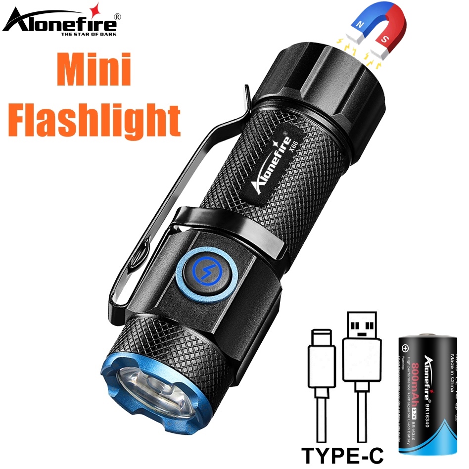 6500K Mini Flashlight High Bri - Outdoor Adventure Inc ulasan dan harga