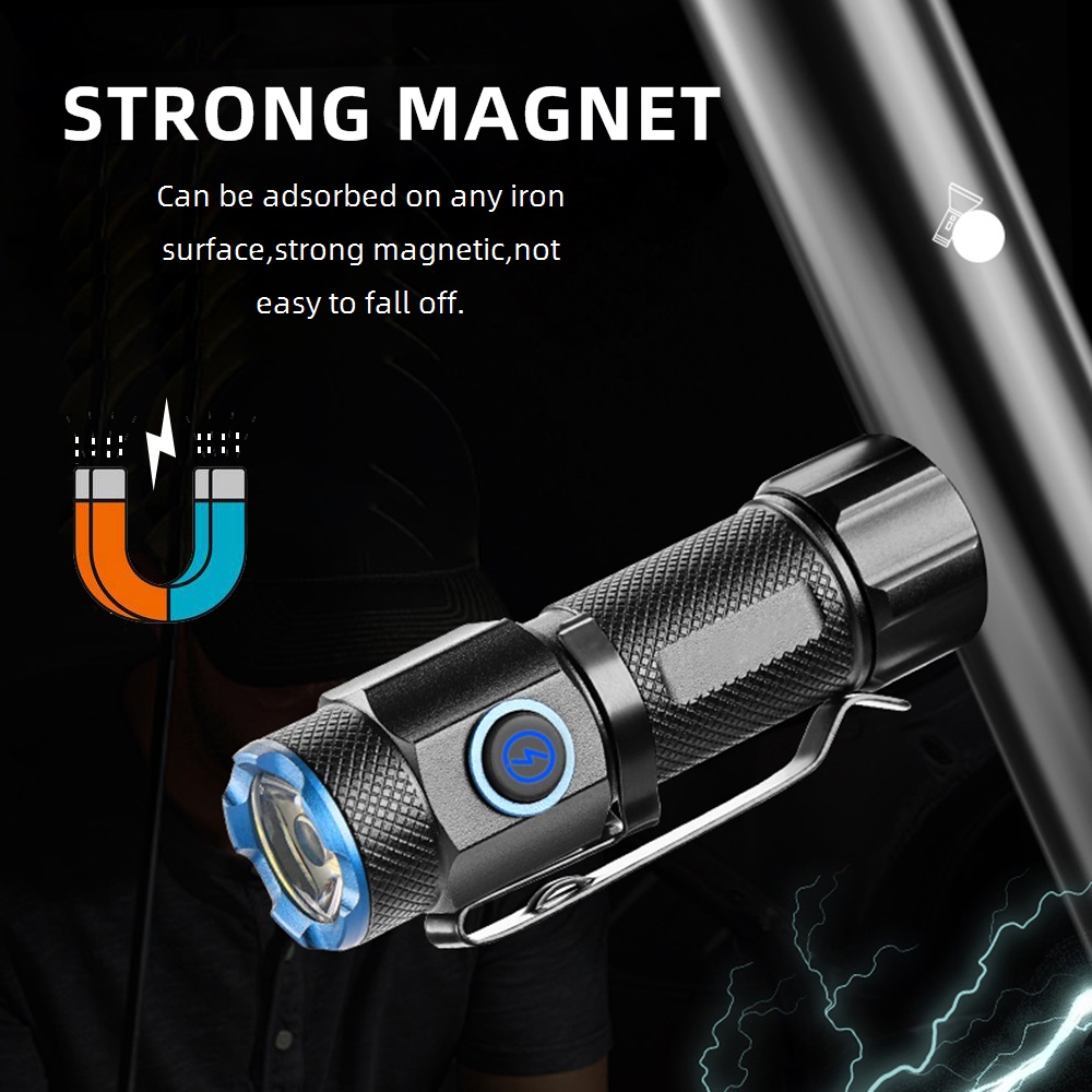 6500K Mini Flashlight High Bri - Outdoor Adventure Inc ulasan dan harga