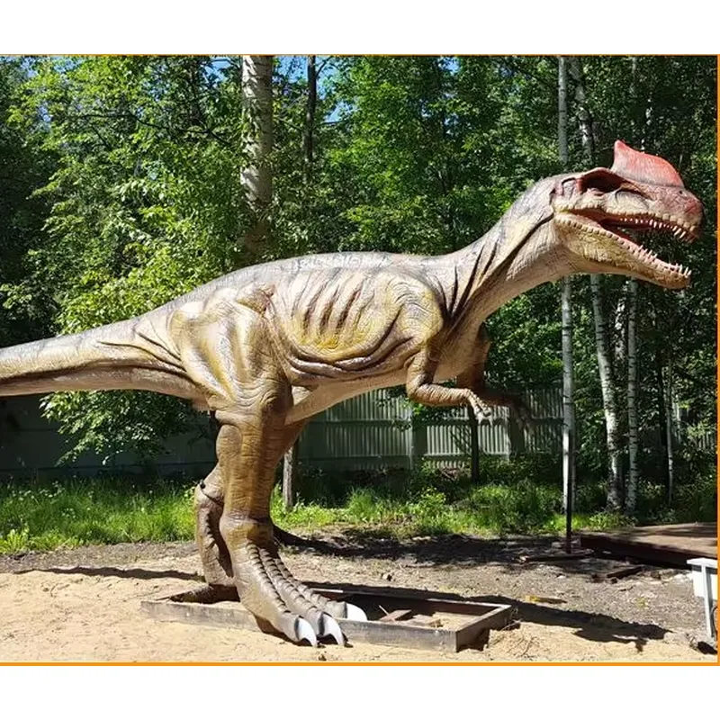 Animated Dinosaur Fiberglass S - Outdoor Adventure Educator ulasan dan harga