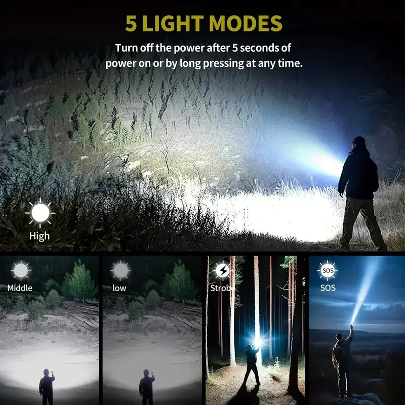 Powerful Flashlight Concentrat - Outdoor Adventure Inc ulasan dan harga