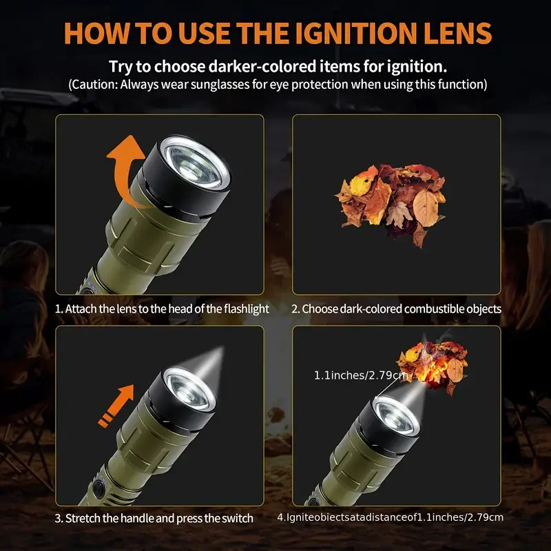 Powerful Flashlight Concentrat - Outdoor Adventure Inc ulasan dan harga