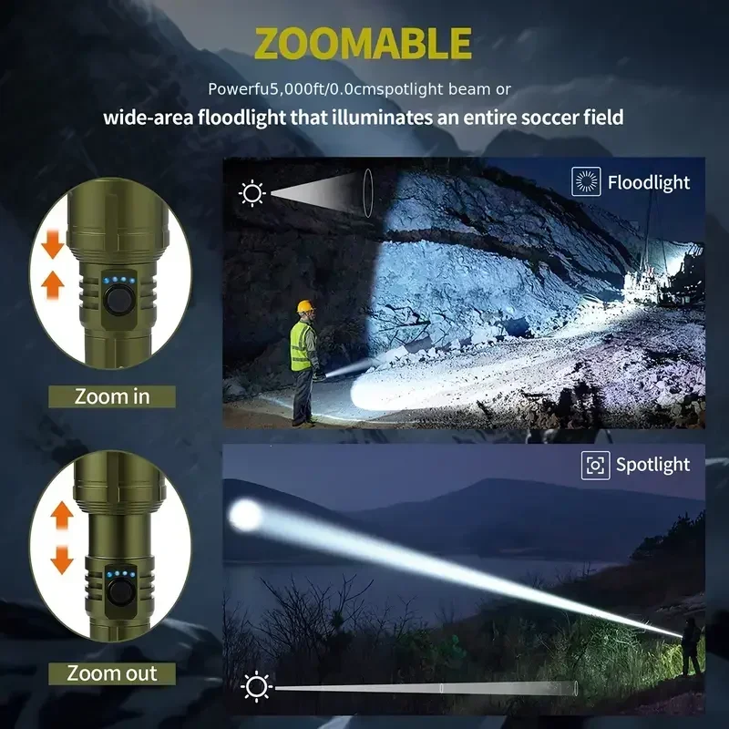 Powerful Flashlight Concentrat - Outdoor Adventure Inc ulasan dan harga