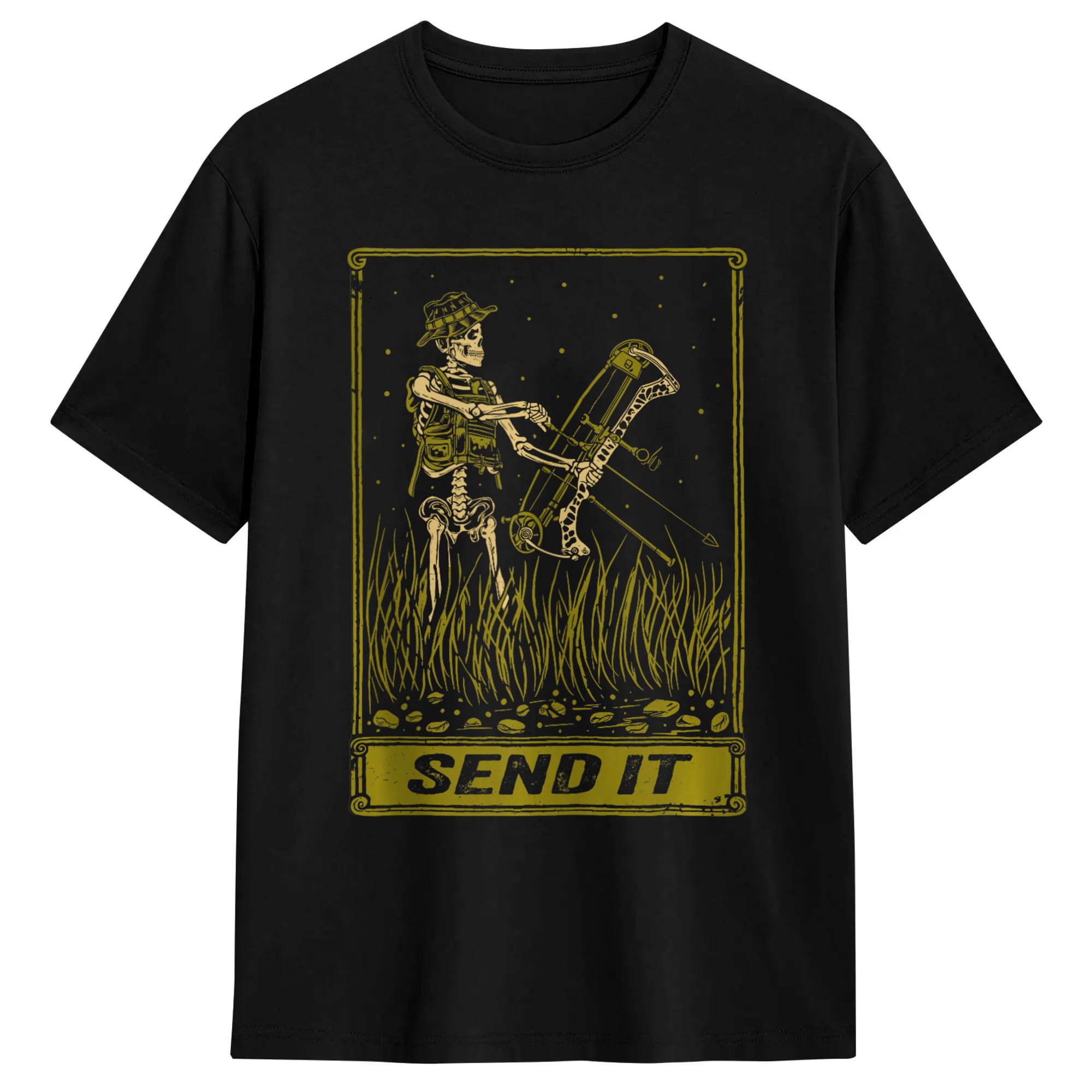 Send It Vintage Bowfishing Ske - Outdoor Adventures Clothing ulasan dan harga
