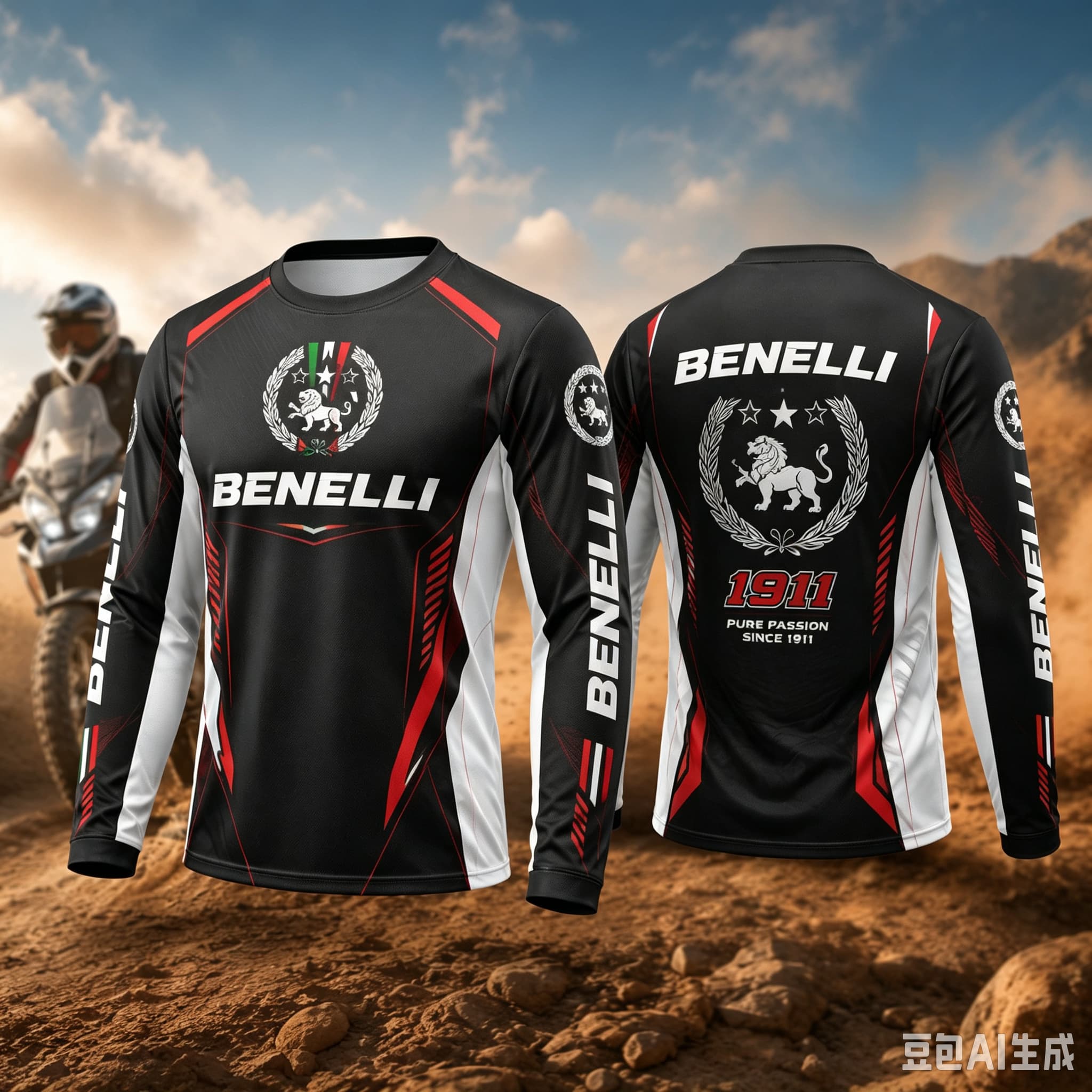 New 2027 Benelli Rider T Shirt - Outdoor Adventures Clothing ulasan dan harga