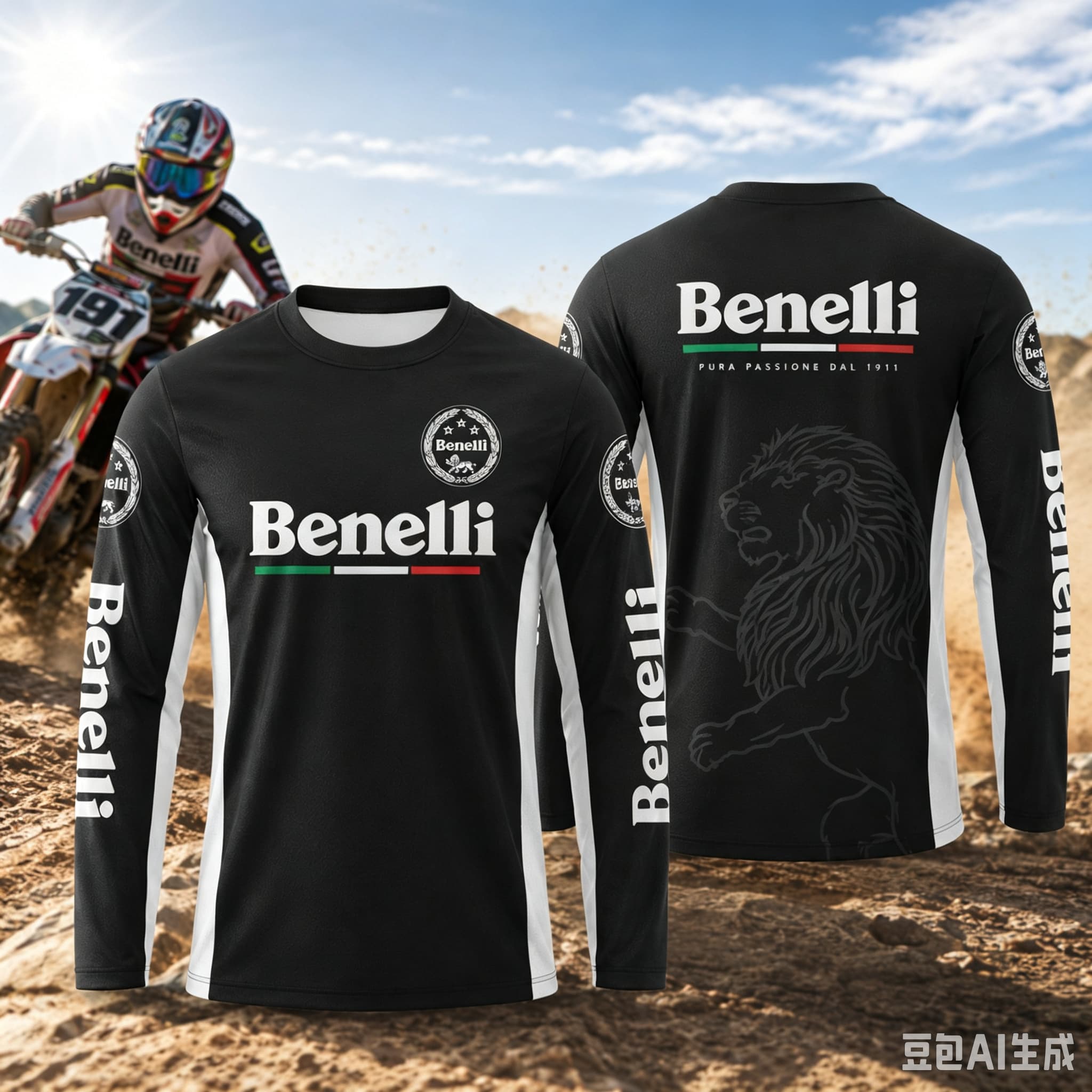 New 2027 Benelli Rider T Shirt - Outdoor Adventures Clothing ulasan dan harga