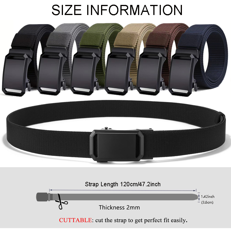 Canvas Tactical Belts Men's Du - Outdoor Adventure Training ulasan dan harga